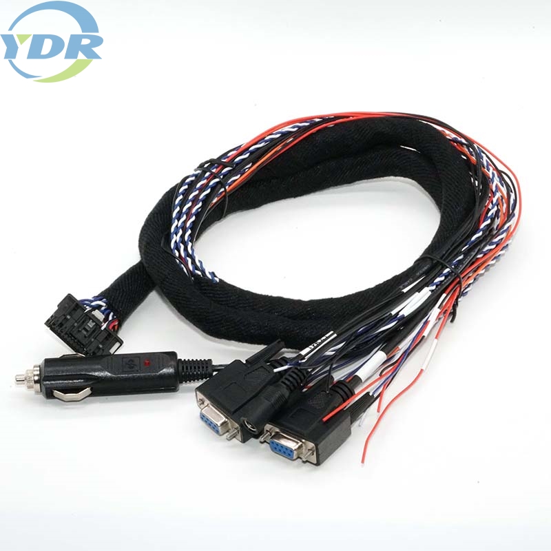 Molex 34959-0340 ते DB9 ऑटोमोटिव्ह वायरिंग हार्नेस